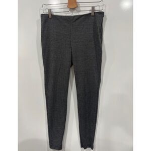 Kenar Skinny Leg Pants Size 6 Gray Houndstooth